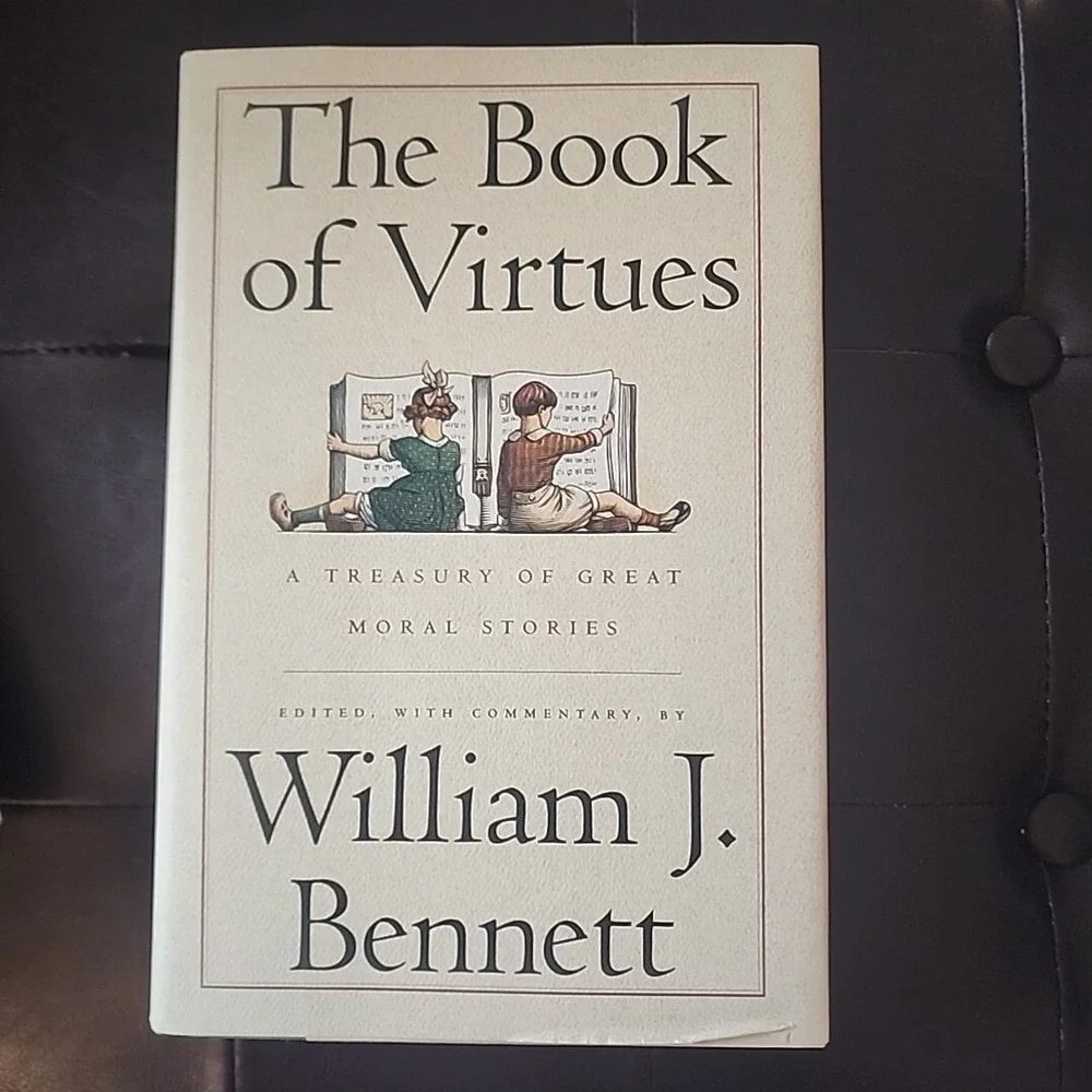 Book of Virtues by William‎ J. Bennett and William J. Bennett (1993, Hardcover)